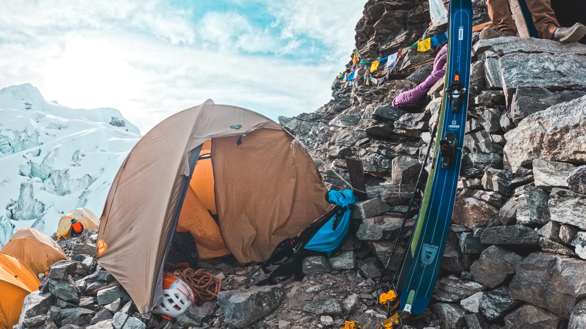 Climbing and Cross Country Ski, Combo Adventure at Mera Peak with Andrea